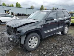 Salvage cars for sale at Portland, OR auction: 2008 Jeep Grand Cherokee Limited