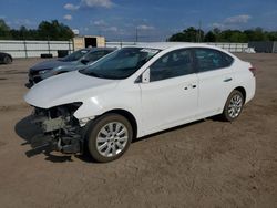 Salvage cars for sale at Newton, AL auction: 2015 Nissan Sentra S