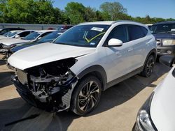 Salvage cars for sale at Wilmer, TX auction: 2020 Hyundai Tucson Limited