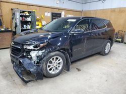 Salvage cars for sale at Kincheloe, MI auction: 2020 Chevrolet Equinox LT