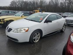 Salvage cars for sale from Copart Glassboro, NJ: 2009 Pontiac G6 GT
