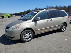 Salvage cars for sale at Brookhaven, NY auction: 2005 Toyota Sienna XLE