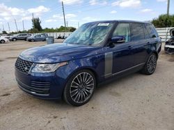 Salvage cars for sale from Copart Miami, FL: 2021 Land Rover Range Rover Westminster Edition