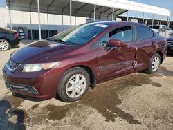 Honda salvage cars for sale: 2015 Honda Civic LX