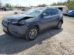 Salvage cars for sale at West Mifflin, PA auction: 2019 Jeep Cherokee Latitude Plus