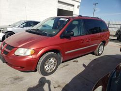 Salvage cars for sale from Copart Farr West, UT: 2002 Dodge Grand Caravan Sport