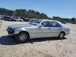 Salvage cars for sale from Copart Mendon, MA: 1997 Mercedes-Benz S 420