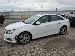 Salvage cars for sale from Copart Dyer, IN: 2014 Chevrolet Cruze LTZ