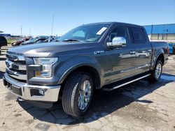 Ford salvage cars for sale: 2015 Ford F150 Supercrew