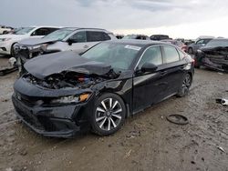 Salvage cars for sale from Copart Earlington, KY: 2022 Honda Civic EX