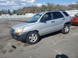 Salvage cars for sale from Copart Assonet, MA: 2007 KIA Sportage LX