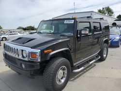 Salvage cars for sale at Sacramento, CA auction: 2006 Hummer H2