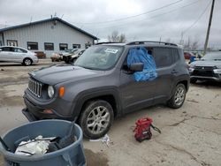 Jeep Renegade Latitude salvage cars for sale: 2018 Jeep Renegade Latitude