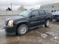 Salvage cars for sale at Littleton, CO auction: 2008 GMC Yukon Hybrid