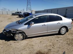 Salvage cars for sale from Copart Adelanto, CA: 2006 Honda Civic Hybrid
