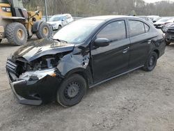Salvage cars for sale from Copart Hurricane, WV: 2021 Mitsubishi Mirage G4 ES