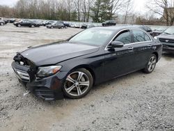 Salvage cars for sale at North Billerica, MA auction: 2017 Mercedes-Benz E 300 4matic