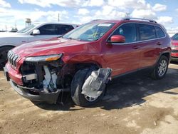 Jeep Grand Cherokee salvage cars for sale: 2015 Jeep Cherokee Latitude