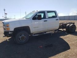 Salvage cars for sale from Copart Greenwood, NE: 2016 Chevrolet Silverado K3500