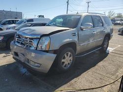 Salvage cars for sale at auction: 2007 Cadillac Escalade Luxury