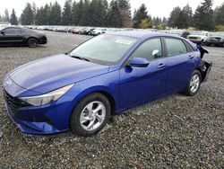 Vehiculos salvage en venta de Copart Graham, WA: 2021 Hyundai Elantra SE