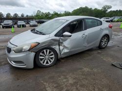 Salvage cars for sale at Florence, MS auction: 2016 KIA Forte LX