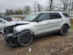 Ford Explorer salvage cars for sale: 2017 Ford Explorer XLT