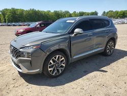 Salvage cars for sale at Conway, AR auction: 2022 Hyundai Santa FE Calligraphy
