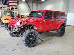 Jeep Wrangler Unlimited Sahara salvage cars for sale: 2013 Jeep Wrangler Unlimited Sahara