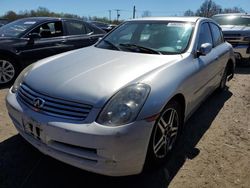 Carros salvage a la venta en subasta: 2004 Infiniti G35