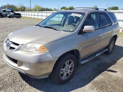 Salvage cars for sale at Sacramento, CA auction: 2005 Acura MDX Touring