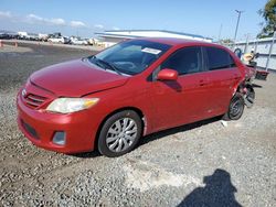 Salvage cars for sale from Copart San Diego, CA: 2013 Toyota Corolla Base