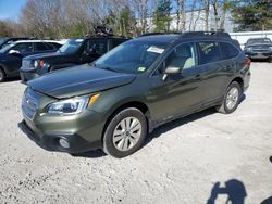 Salvage cars for sale from Copart North Billerica, MA: 2016 Subaru Outback 2.5I Premium