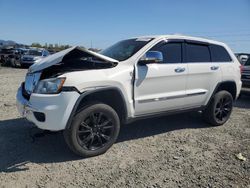 Salvage cars for sale at Eugene, OR auction: 2011 Jeep Grand Cherokee Overland