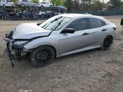 Honda salvage cars for sale: 2018 Honda Civic EX