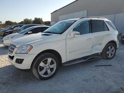 Salvage cars for sale at Apopka, FL auction: 2011 Mercedes-Benz ML 350