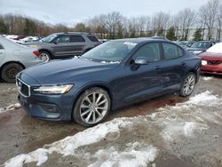 Salvage cars for sale at North Billerica, MA auction: 2021 Volvo S60 T5 Momentum