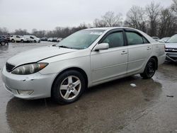 Salvage cars for sale from Copart Ellwood City, PA: 2005 Toyota Camry LE
