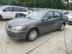 Salvage cars for sale at Ocala, FL auction: 2005 Toyota Camry LE