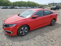 Salvage cars for sale at Windsor, NJ auction: 2019 Honda Civic LX