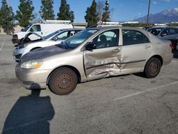 Toyota Corolla salvage cars for sale: 2006 Toyota Corolla CE