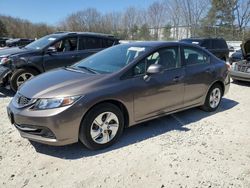 Salvage cars for sale from Copart North Billerica, MA: 2013 Honda Civic LX