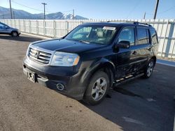 Salvage cars for sale at Magna, UT auction: 2012 Honda Pilot EXL