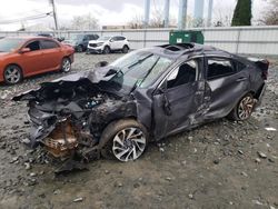 Honda salvage cars for sale: 2018 Honda Civic EX