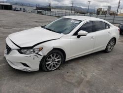 Salvage cars for sale from Copart Sun Valley, CA: 2016 Mazda 6 Sport