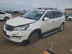 Salvage cars for sale from Copart Brighton, CO: 2015 Chevrolet Traverse LTZ