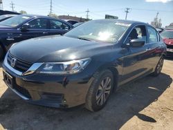Salvage cars for sale at Chicago Heights, IL auction: 2015 Honda Accord LX