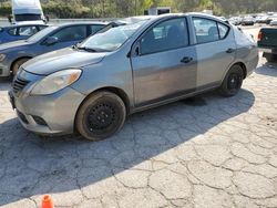 Salvage cars for sale from Copart Hurricane, WV: 2014 Nissan Versa S