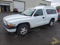 Salvage cars for sale at Woodburn, OR auction: 1999 Dodge Dakota