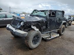 Salvage cars for sale from Copart Tucson, AZ: 2017 Jeep Wrangler Unlimited Sport